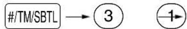 SHARP XE-A402 - Procedure - 1