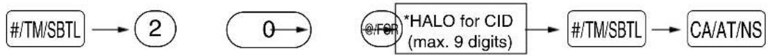 SHARP XE-A402 - Procedure - 1
