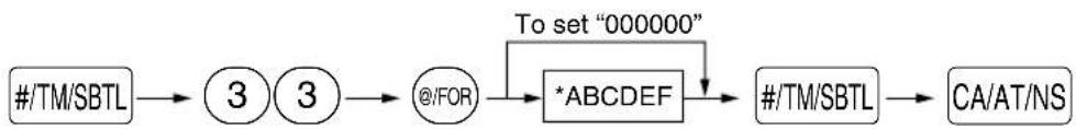 SHARP XE-A402 - Procedure - 1