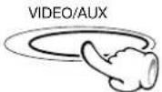 KENWOOD XD-DV90 - In regard to input switching between VIDEO and AUX - 1
