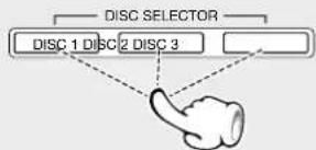 KENWOOD XD-DV90 - DVD CD VCD Select a Different Disc - 1