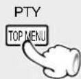 KENWOOD XD-DV90 - Press the PTY key - 1