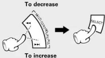 To decrease MULTI-OCTAD-PLC-TL To increase SELECT
