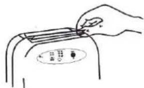 KALORIK KA ADH 3 - Open the air inlet manually - 1