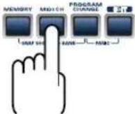 ROLAND PCR-50 - How to switch modes - 1