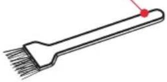SUNBEAM AutoGrinder II EM0420 - Cleaning brush - 1