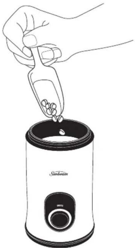 SUNBEAM MultiGrinder II EM0405 - Important: If coffee beans, herbs or spices become caught in the grinding blades stop grinding immediately. - 1