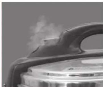 Kambrook Pressure Express KPR800 - How to Pressure Cook - Using the White Rice, Brown Rice, Soup/Curry, Pot/Roast settings (continued) - 8