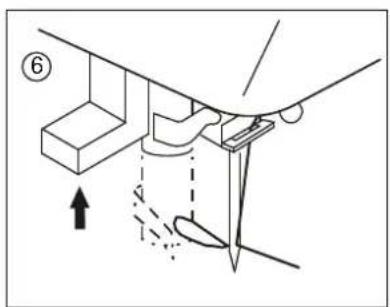 Diagram of a mechanical device with arrows indicating motion or force direction (no text or symbols)