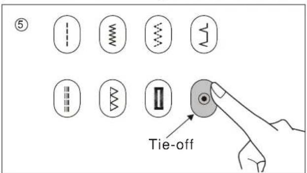 ⑤ Tie-off