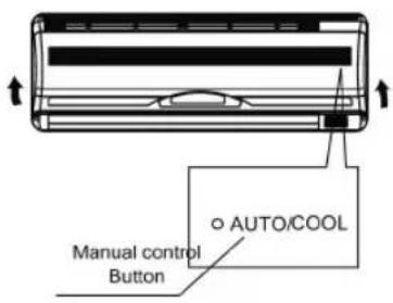 Manual control Button AUTO/COOL