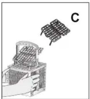 BLANCO DWS5X - Variable cutlery basket (depends on the model) - 5