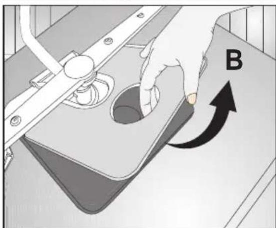 BLANCO DWF5X - Cleaning the filters - 2