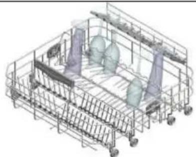 BLANCO BFID469X - Accessories on lower basket: - 5