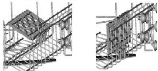 BLANCO BFD645X - Folding back the cup shelves - 1