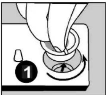 BLANCO BDW8345X - Filling with rinse aid and making the setting - 1