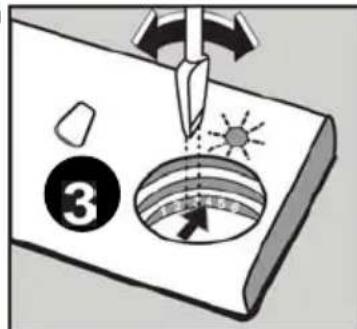 Diagram illustrating a soldering process with labeled components and directional arrows, including a numbered step indicator.