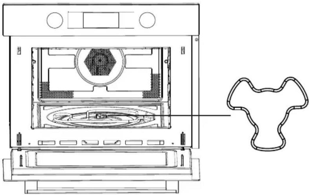 NORDMENDE NM451IX - INSTALL THE GRILL PAN - 1