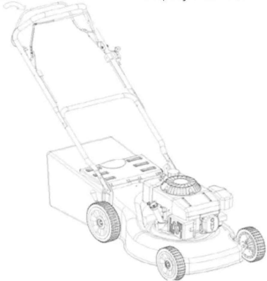 Meec Tools 721-258 - FOR SELVGÅENDE GRESSKLIPPER - 1