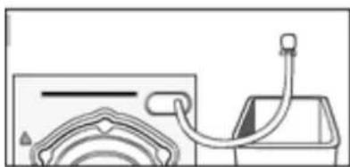 Heinner HWM-6010E - Connect inlet pipe - 1