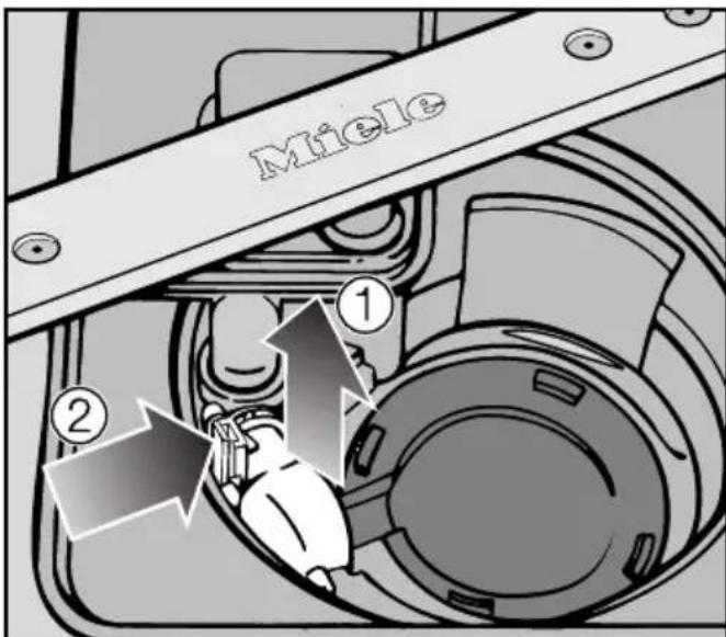 MIELE G 6305 SCU - Cleaning the drain pump and non-return valve - 1