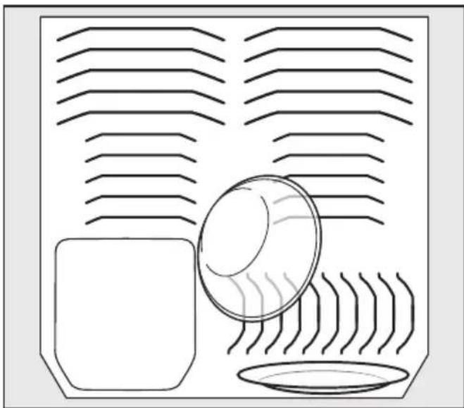 MIELE G 6305 SCU - Loading for 16 standard place settings with cutlery tray - 5