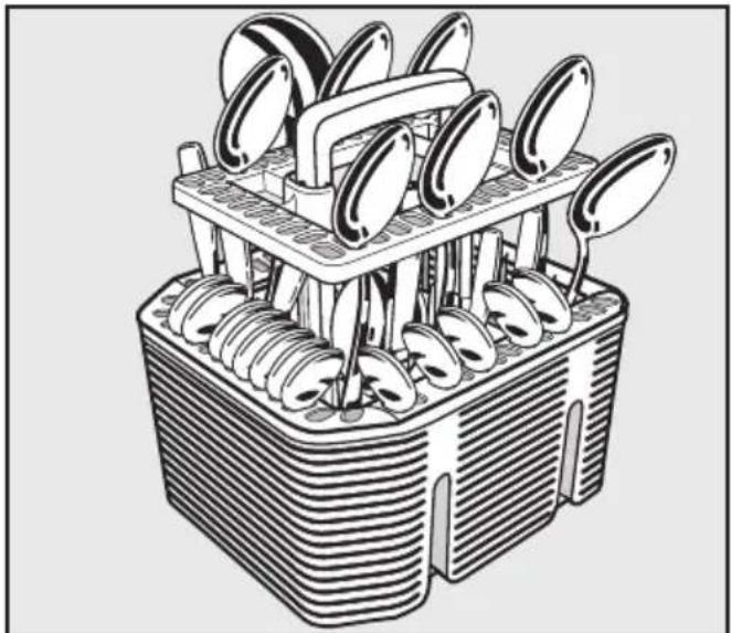 MIELE G 6305 SCU - Cutlery insert for the cutlery basket - 2