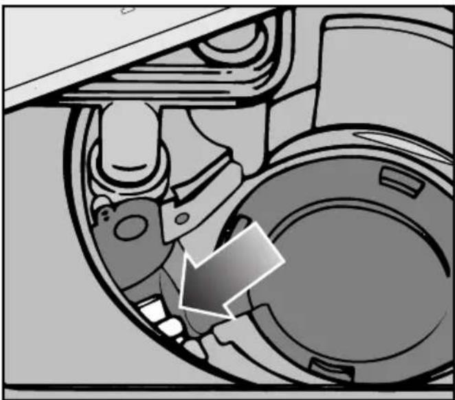 MIELE G 6305 SCU - Cleaning the drain pump and non-return valve - 2