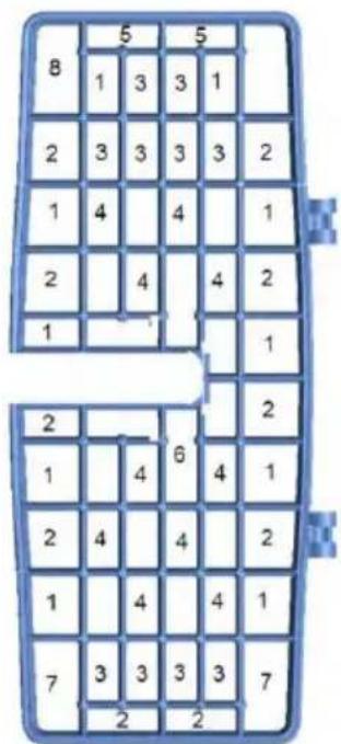 8 1 3 3 1 2 3 3 3 3 2 1 4 4 1 2 4 4 2 1 2 1 6 4 1 2 4 4 2 1 4 4 1 7 3 3 3 3 7 2 2