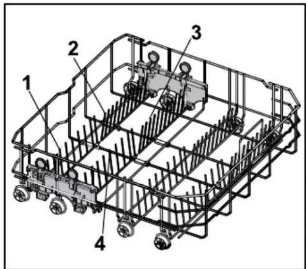 Technical diagram of a vehicle chassis with numbered components for identification
