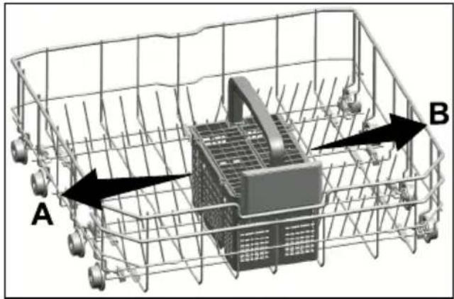 Defy DDW 176 - Movable silverware basket (depends on the model) - 1