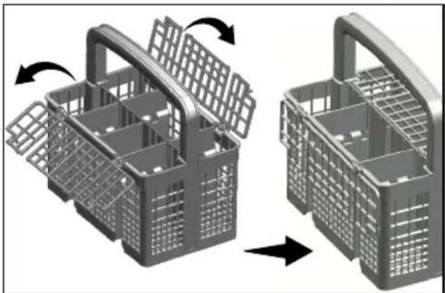 Defy DDW 175 - Movable silverware basket (depends on the model) - 2