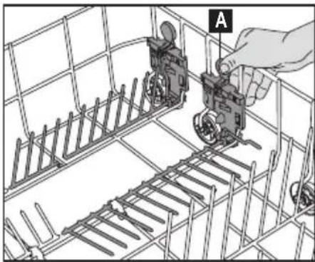 Defy DDW 156 - Folding Plate Support Rods (depending on the model) - 6