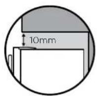WESTINGHOUSE WSE6900SA - Adequate ventilation around your refrigerator - 2
