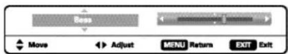 Bess Move Adjust MENU Return EXIT Exit