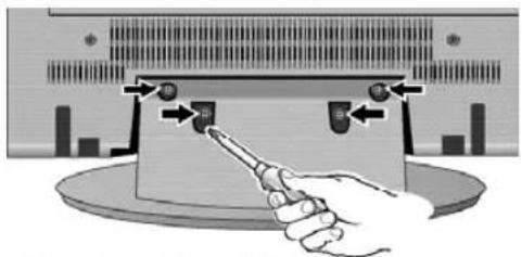 SANYO DP47460 - QUITAR LA BASE - 1