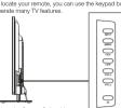 RCA LED52B45RQ - Keypad and Front Panel - 1