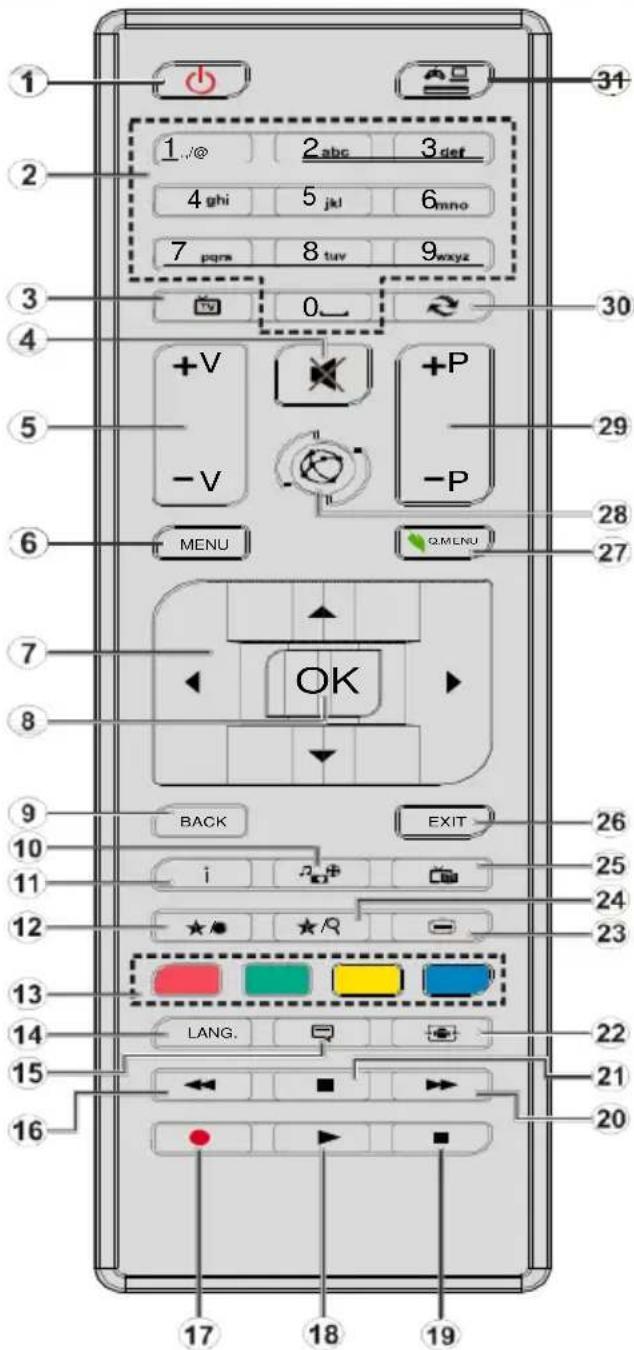 TELEFUNKEN DOMUS24EVW - Remote Control - 1