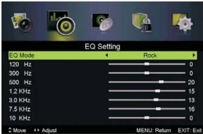 LTC LED-1605 - EQ-inställning - 1