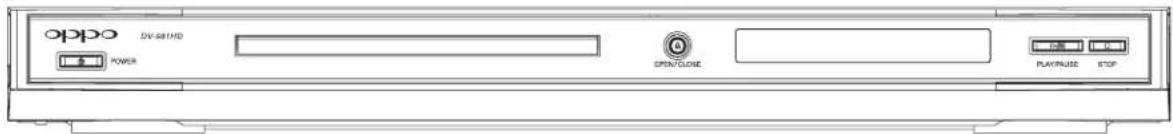 oppo DV-841HD POWER OPEN/CLOSE PLAY/Pause STOP