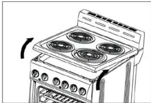 Avanti ER2402CSS - LIFT-UP COOKTOP - 1