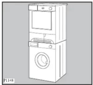 Tricity Bendix TM 320 W - Stacking kit (optional accessory) - 1