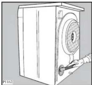 Tricity Bendix TM 320 W - Cleaning the air intake grille - 1