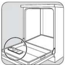 Simpson 52C850 - Adjusting the dosage of rinse aid - 1