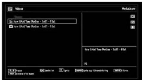 Andersson LED2640DC DVD PVR - Anslutning av USB-disk - 1