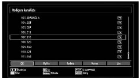Andersson LED2640DC DVD PVR - VIKTIGT: Kontrollera att antennen eller kabeln är ansluten och att en CI-modul inte har satts i innan TV:n slås på för förstagångsinstallationen. - 7