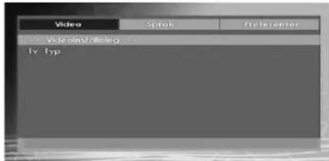Andersson LED2640DC DVD PVR - Inställningssida för video - 1