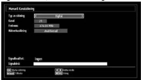 Andersson LED2640DC DVD PVR - Manuell Inställning - 1