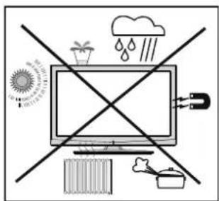 Andersson LED2640DC DVD PVR - Anslutning till ett TV-distributionssystem (kabel-TV etc.) från tuner - 1