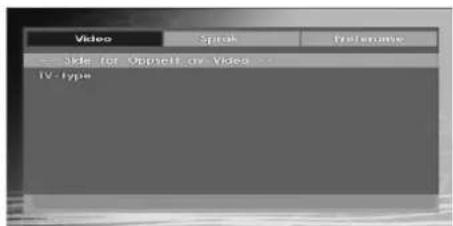 Video Sprink Preference - SIE for Vppnell or Video -- IV-type